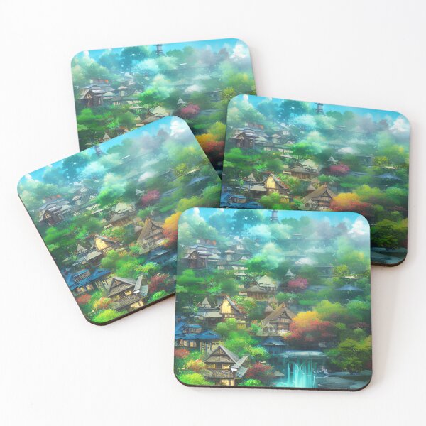 Item preview, Summer anime landscape designed and sold by Kiraslife.