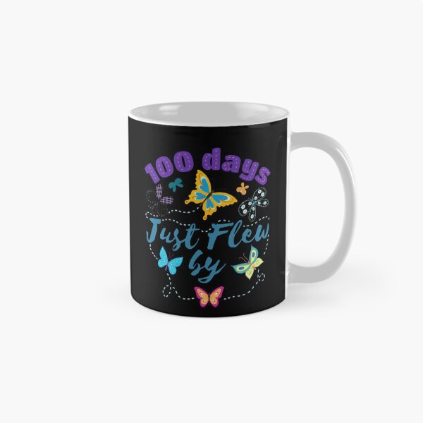 Item preview, Cute 100 Days Just Flew By Butterfly 100 Days of School designed and sold by Dressed For  Duty.