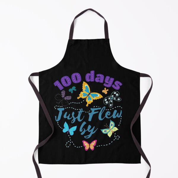 Item preview, Cute 100 Days Just Flew By Butterfly 100 Days of School designed and sold by Dressed For Duty.