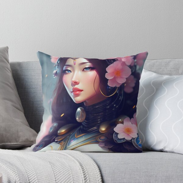 Item preview, Futuristic Beauty Cyborg Lady designed and sold by Gaurav Aswani.