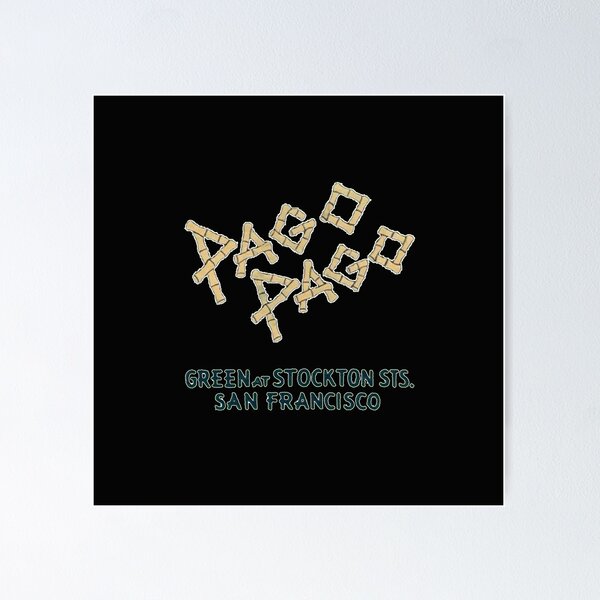 Item preview, Vintage Pago Pago - San Francisco, California designed and sold by QuayTradingCo.