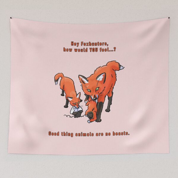 Item preview, Stop Bloodsports Fox hunting designed and sold by AK-Hevonen.