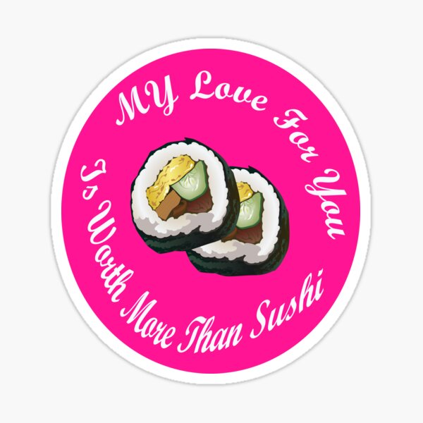 EYE SUSHI ONIGIRI, Sushi with eyes, sushi lovers eyed gift idea ideas  Sticker for Sale by VistoAvvistato