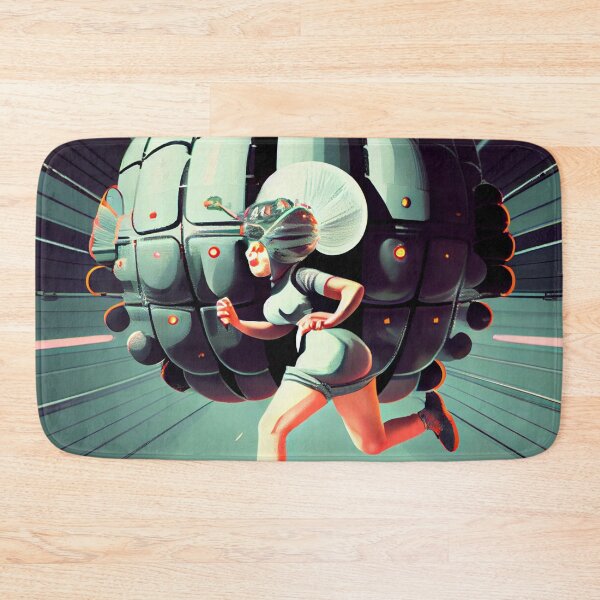 Item preview, Silverfish in Orbit An Aerobics Journey Digital Painting designed and sold by CodeAndColors.