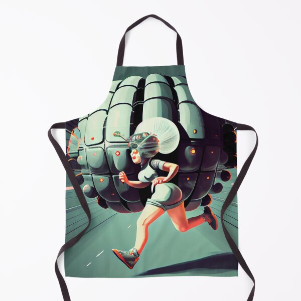 Item preview, Silverfish in Orbit An Aerobics Journey Digital Painting designed and sold by CodeAndColors.