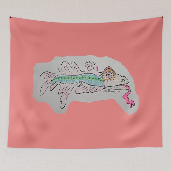Item preview, Mutant Fish 14 designed and sold by Discordant Dreams Art.