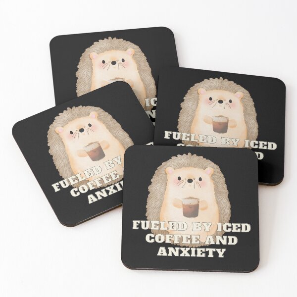 Item preview, Fueled By Iced Coffee And Anxiety designed and sold by SkillUp.