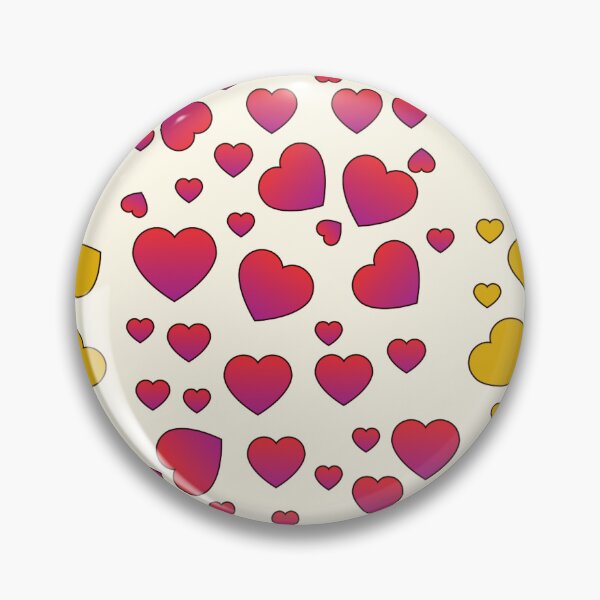 Item preview, Heart retro pattern 47 designed and sold by Bakkia.