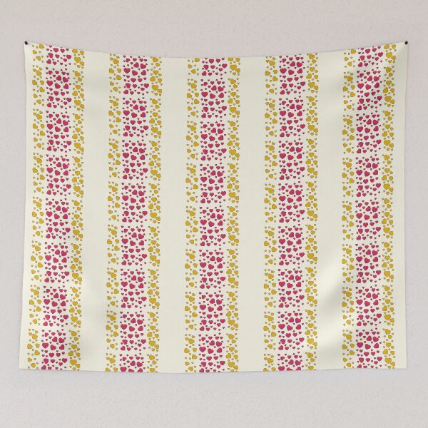 Item preview, Heart retro pattern 47 designed and sold by Bakkia.
