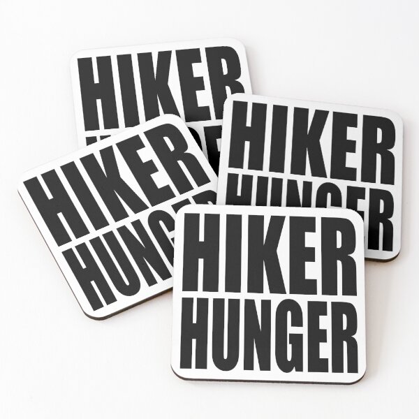 Item preview, HIKER HUNGER Design for backpackers and thru hikers walking long distance trails designed and sold by PuddleMart.