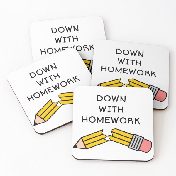 Item preview, Down With Homework  designed and sold by Hamilton is Beautiful.
