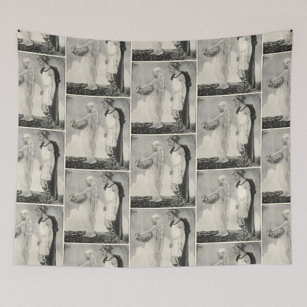 Item preview, John Bauer Loki and Idun - Bauer designed and sold by TeeARTHY.