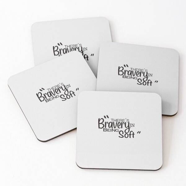 Item preview, There’s bravery in being soft designed and sold by Cartoonaholic Sinclair.