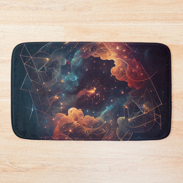 Item preview, Beautiful Constellations in Space Digital Painting designed and sold by CodeAndColors.