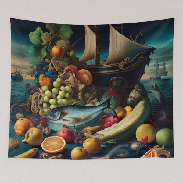 Item preview, Lugubrious Smorgasbord of a Verisimilitude Digital Painting designed and sold by CodeAndColors.