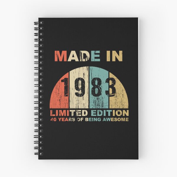 Item preview, 40th Birthday Made In 1983 Limited Edition designed and sold by medadesign.