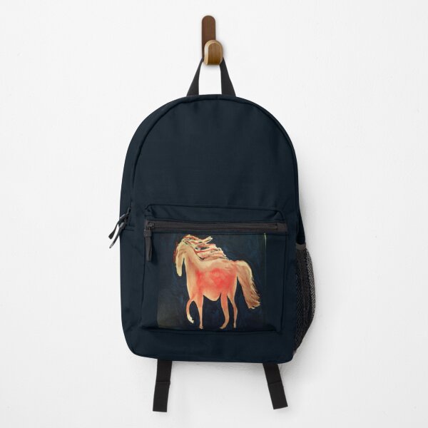 Item preview, Navy and Red Abstract Horse designed and sold by Missy69.