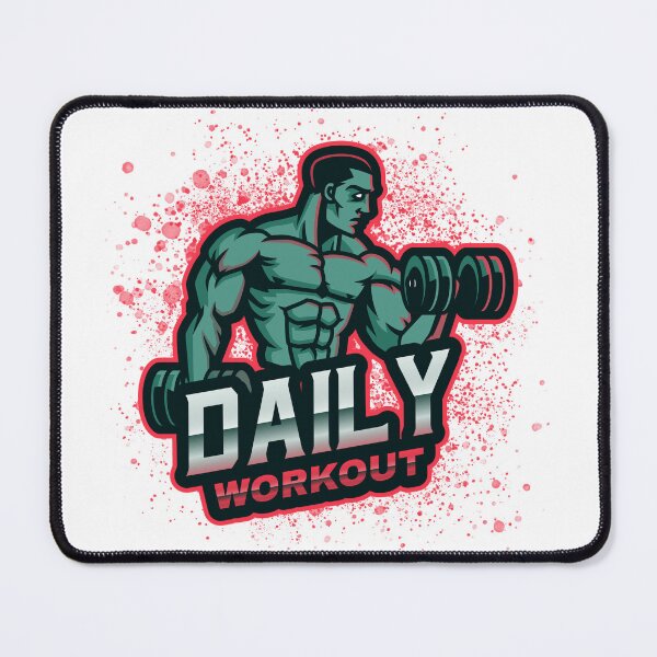 Item preview, Daily Workout, Gym tank designed and sold by Fitness-Passion.