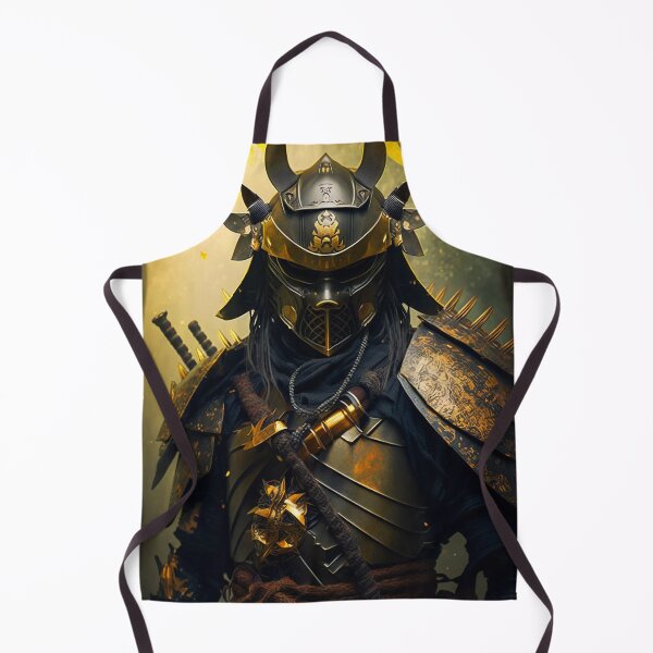 Aperçu de l'œuvre Demon Samurai Portrait #5 créée et vendue par Artistic Pandas.