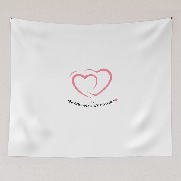 Item preview, I Love My Ethiopian Wife designed and sold by FlamingFlare.