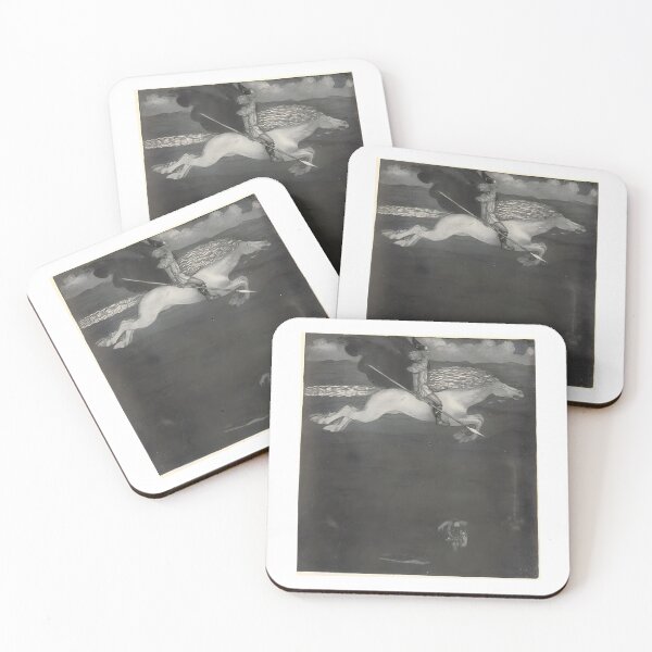 Item preview, John Bauer   Odin and Sleipnir designed and sold by TeeARTHY.