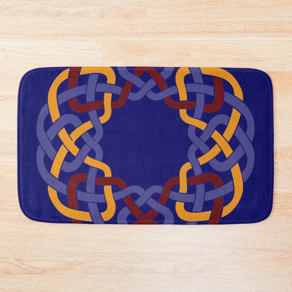 Item preview, Red Yellow Blue Celtic Knot Circle designed and sold by bloomingvine.