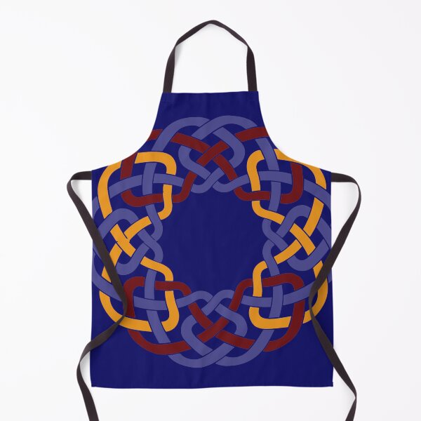 Item preview, Red Yellow Blue Celtic Knot Circle designed and sold by bloomingvine.