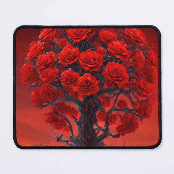 Item preview, Red Rose Tree  designed and sold by FoxAI.