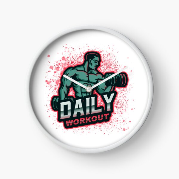 Item preview, Daily Workout, Gym tank designed and sold by Fitness-Passion.