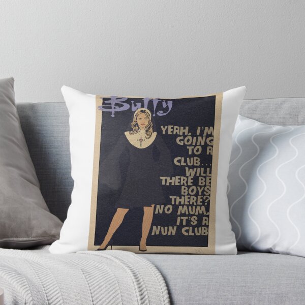 Item preview, Buffy Nun Club Poster designed and sold by ScruffyNick.