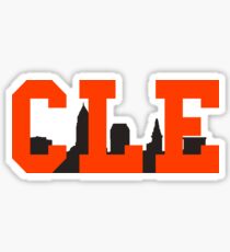 CLE Skyline - Browns Sticker