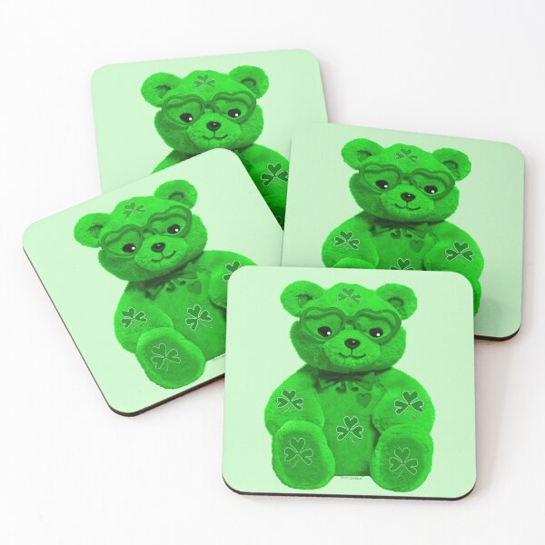 Item preview, Shamrock Teddy Bear designed and sold by kristalcurt.