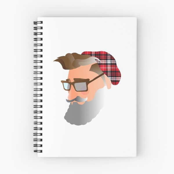Item preview, Hipster Santa designed and sold by ijoshtherefore.