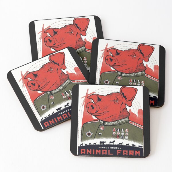 Item preview, Animal Farm Geoge Orwell artwork designed and sold by PoliticsPrint.