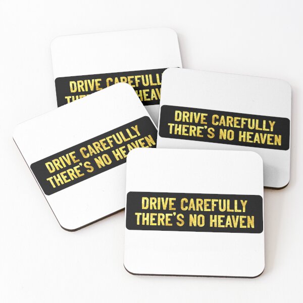 Item preview, Drive Carefully, There's No Heaven Cool Helmet designed and sold by Sour Soul.