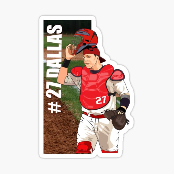 Item preview, Dallas Catcher Baseball designed and sold by stinkylockers.
