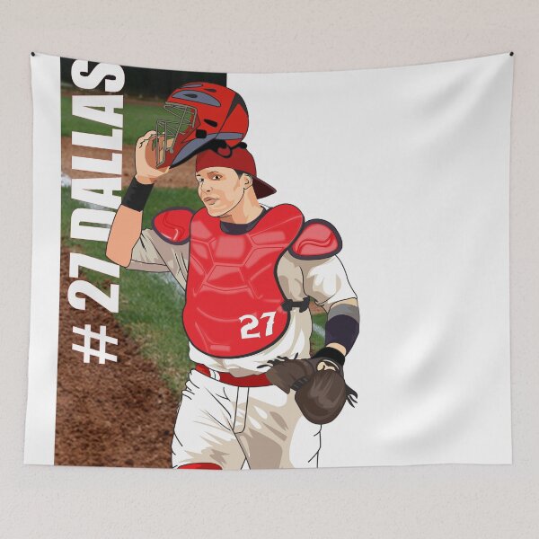 Item preview, Dallas Catcher Baseball designed and sold by stinkylockers.