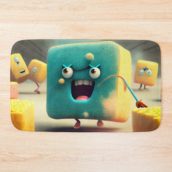 Item preview, The Sponge Burst Parade Digital Painting designed and sold by CodeAndColors.