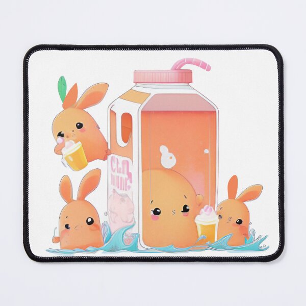 Item preview, Orange juice bunnies - orange juice carton sticker designed and sold by dreamwish.