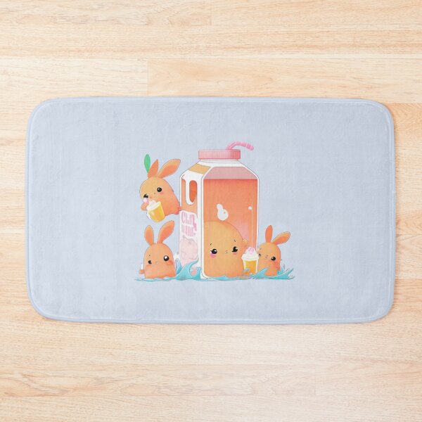 Item preview, Orange juice bunnies - orange juice carton sticker designed and sold by dreamwish.