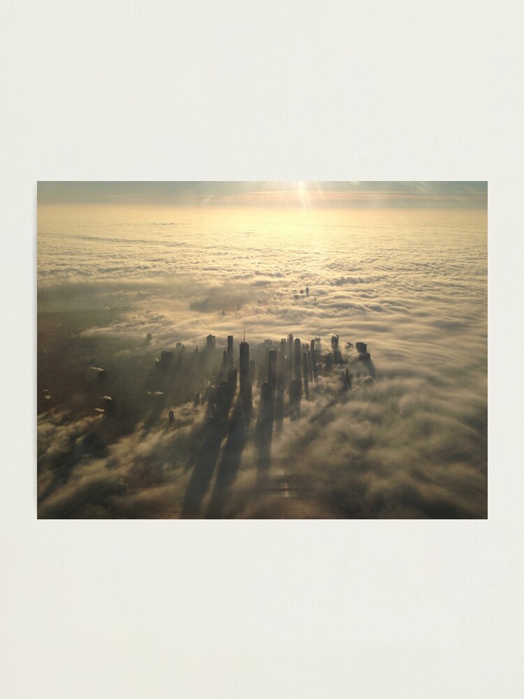 Alternate view of New York City Fog Photographic Print