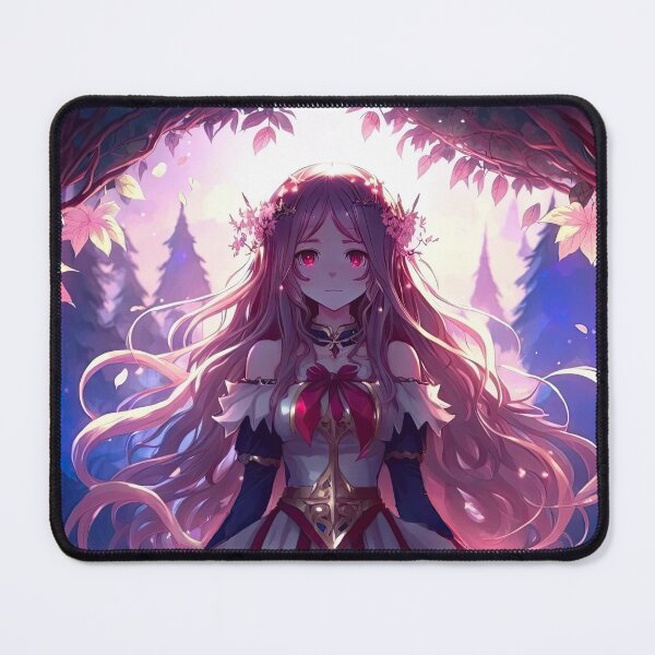 Item preview, Fantasy Female Wizard in Love: A Portrait of Romance, Magic, and the Power of Love designed and sold by PJGartui.