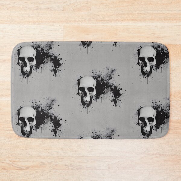 Item preview, Splatter skull designed and sold by 3DogKnight.