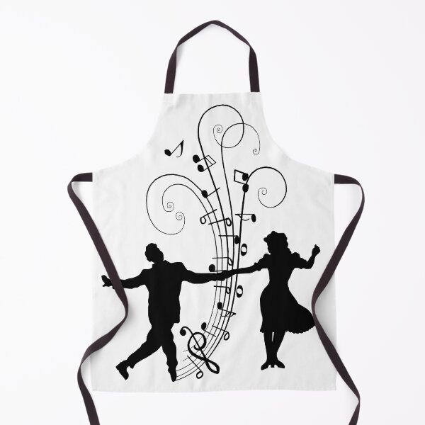 Item preview, 1940s Swing Dancers Music Silhouettes designed and sold by Deborah Camp.