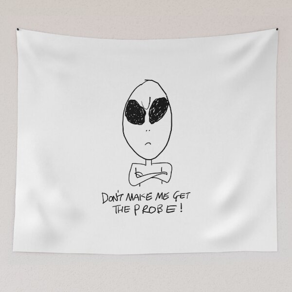 Item preview, Alien Probe designed and sold by IanBakerToons.