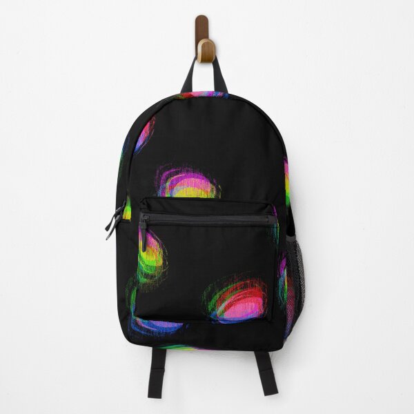Item preview, trippy glitchy dots pattern in rainbow colours designed and sold by goatgeneration.