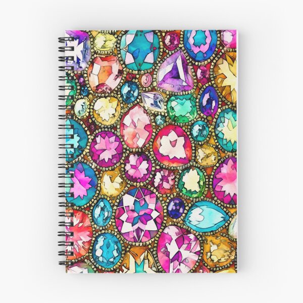 Item preview, Gemstones watercolour  designed and sold by PanicDay.