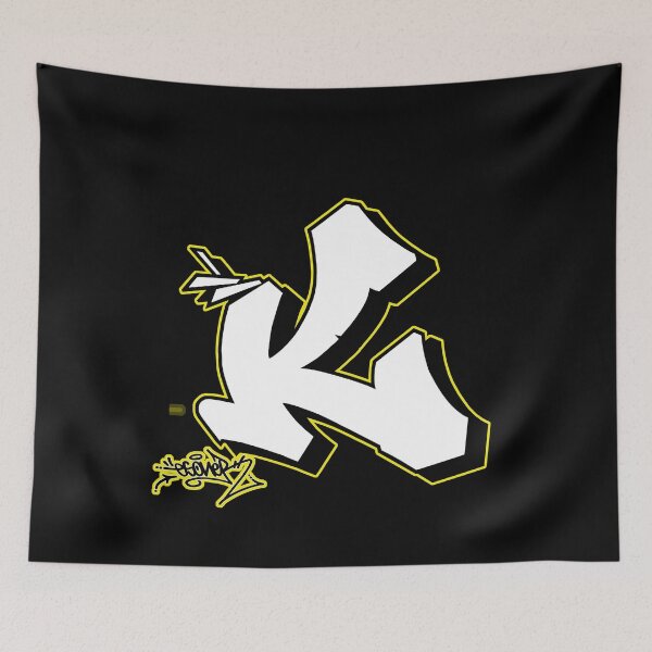 Item preview, LETTER K BY ESONE URBAN GRAFFITI STREET STYLE  designed and sold by GraffitiBomberZ.