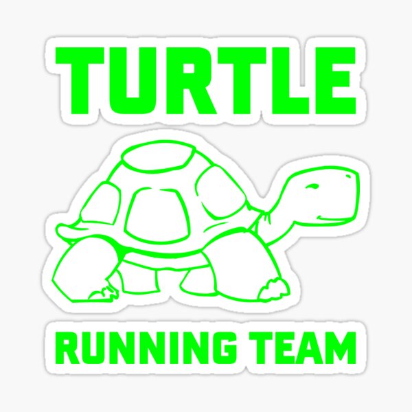 Turtle Running Team, Running Lover SVG Graphic by TeafDiv
