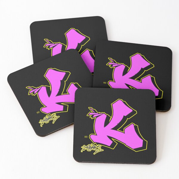 Item preview, PINK LETTER K BY ESONE URBAN GRAFFITI STREET STYLE  designed and sold by GraffitiBomberZ.